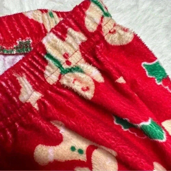 Holiday Time Christmas Santa’s Cookie Tester Pajamas White / Red / Green Size SM - Picture 13 of 16